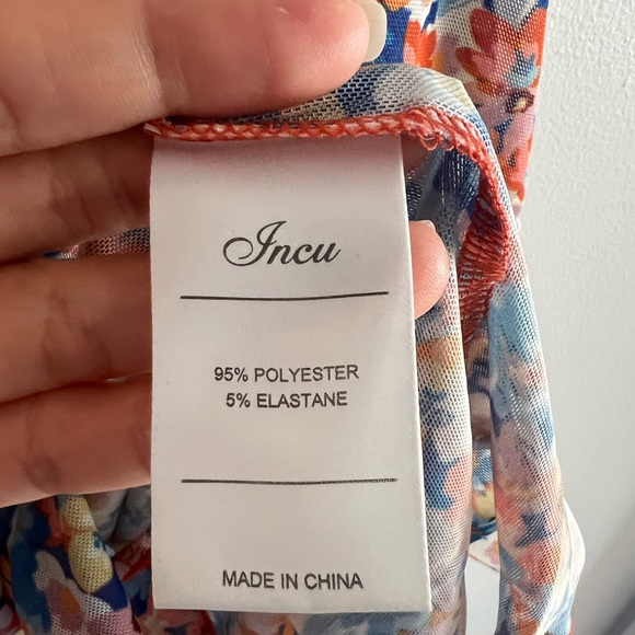 Floral rollneck long sleeves top - Picture 6 of 6